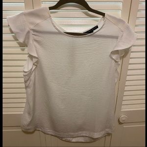 Blouse with Flutter Sleeves